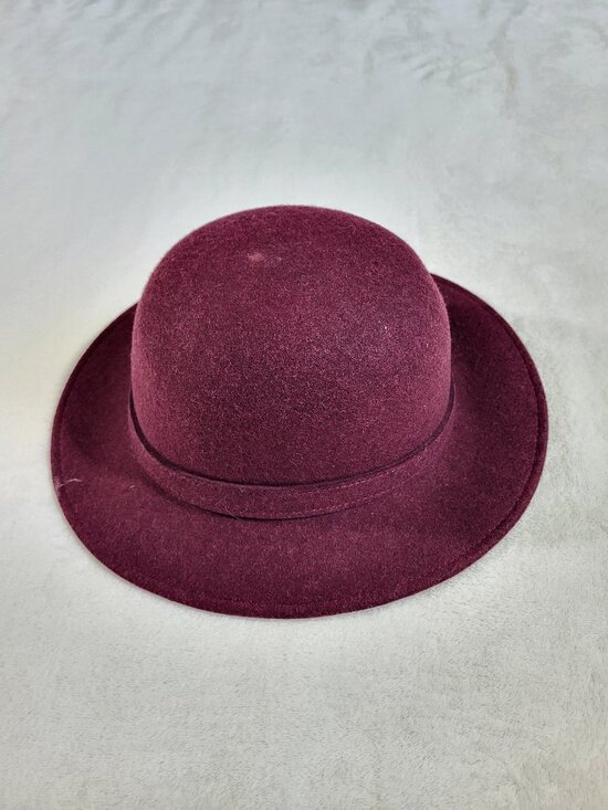 Tilley Casablance Style 100% Wool Maroon Hat - Small main image 6